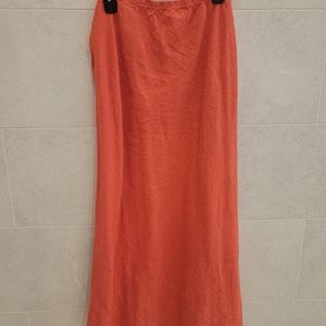 BRYN WALKER Linen Maxi Skirt